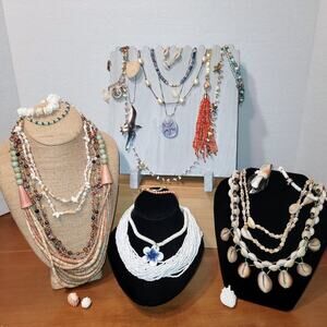 Estate Jewelry Lot - Beach Themed - Vintage to New